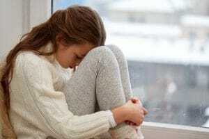 depressed girl depression cure